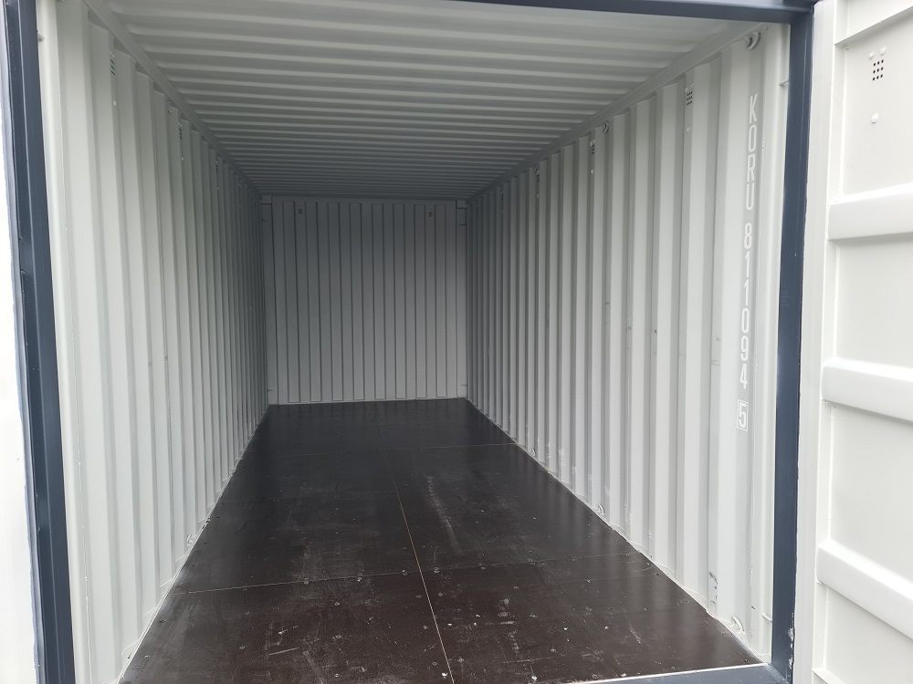 20ft GP Dark Grey One Trip Shipping Container (In Dunedin) Cubex
